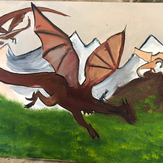 Рисунок "Дракон" на конкурс "Конкурс творческого рисунка “Свободная тема-2019”"