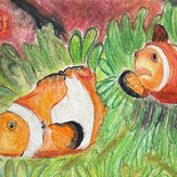 Рисунок "Рыбки из мультика Нэмо" на конкурс "Конкурс творческого рисунка “Свободная тема-2021”"