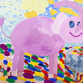 Рисунок "Разноцветное настроение" на конкурс "Конкурс детского рисунка "Рисовашки - 1-5 серии""