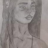 Рисунок "Девушка" на конкурс "Конкурс творческого рисунка “Свободная тема-2020”"