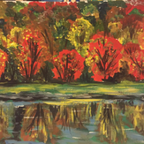 Рисунок "Осеннее отражение"