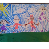 Рисунок "Прекрасный сон" на конкурс "Конкурс детского рисунка "Рисовашки и друзья""
