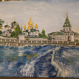 Рисунок "Кострома - Ипатьевский монастырь"