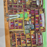Рисунок "Библиотека" на конкурс "Конкурс детского рисунка "Рисовашки и друзья""
