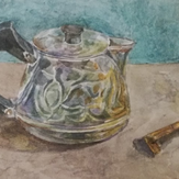 Рисунок "Этюд с чайником"