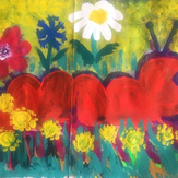 Рисунок "гусеница в траве" на конкурс "Конкурс творческого рисунка “Свободная тема-2019”"