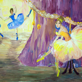 Рисунок "Дива балета" на конкурс "Конкурс творческого рисунка “Свободная тема-2019”"