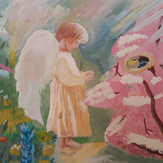 Рисунок "Ангел" на конкурс "Конкурс творческого рисунка “Свободная тема-2019”"