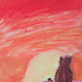 Рисунок "Котик на закате" на конкурс "Конкурс творческого рисунка “Свободная тема-2020”"