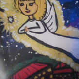 Рисунок "Ангел хранитель Нового года"