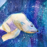 Рисунок "Царь Арктики" на конкурс "Конкурс творческого рисунка “Свободная тема-2019”"