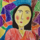 Рисунок "Мамочка любимая" на конкурс "Конкурс творческого рисунка “Моя Семья - 2019”"