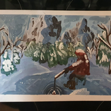 Рисунок "Зимняя рыбалка" на конкурс "Конкурс творческого рисунка “Свободная тема-2021”"