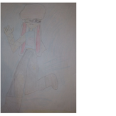 Рисунок "Девочка зайчик" на конкурс "Конкурс творческого рисунка “Свободная тема-2022”"