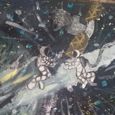 Рисунок "Таинственный космос" на конкурс "Конкурс детского рисунка “Таинственный космос - 2018”"