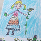 Девочка, Наташа Дербышева, 8 лет