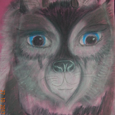 Рисунок "Волк" на конкурс "Конкурс детского рисунка "Любимое животное - 2018""