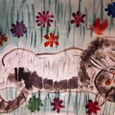 Рисунок "Мой кот Томас" на конкурс "Конкурс детского рисунка "Любимое животное - 2018""