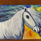 Рисунок "Лошадь" на конкурс "Конкурс творческого рисунка “Свободная тема-2019”"