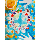 Рисунок "Мир на всей планете" на конкурс "Конкурс детского рисунка по 5-й серии сериала Рисовашки "Мыльный пузырь""