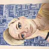 Рисунок "Портрет" на конкурс "Конкурс творческого рисунка “Свободная тема-2020”"