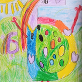 Рисунок "Буква Б" на конкурс "Конкурс детского рисунка "Живые буквы и цифры""