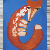 Рисунок "Лиса - краса" на конкурс "Конкурс детского рисунка "Любимое животное - 2018""