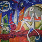 Рисунок "Невероятные миры" на конкурс "Конкурс детского рисунка “Таинственный космос - 2018”"