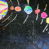 Рисунок "Солнечная Система" на конкурс "Конкурс детского рисунка “Таинственный космос - 2018”"