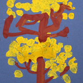 Рисунок "Осеннее дерево" на конкурс "Конкурс творческого рисунка “Свободная тема-2019”"