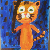 Рисунок "мне 7 лет" на конкурс "Конкурс детского рисунка "Любимое животное - 2018""