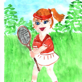 Рисунок "Дорога к успеху" на конкурс "Конкурс детского рисунка “Спорт в нашей жизни”"
