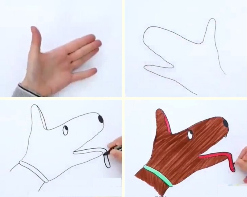 Как нарисовать животные бтс