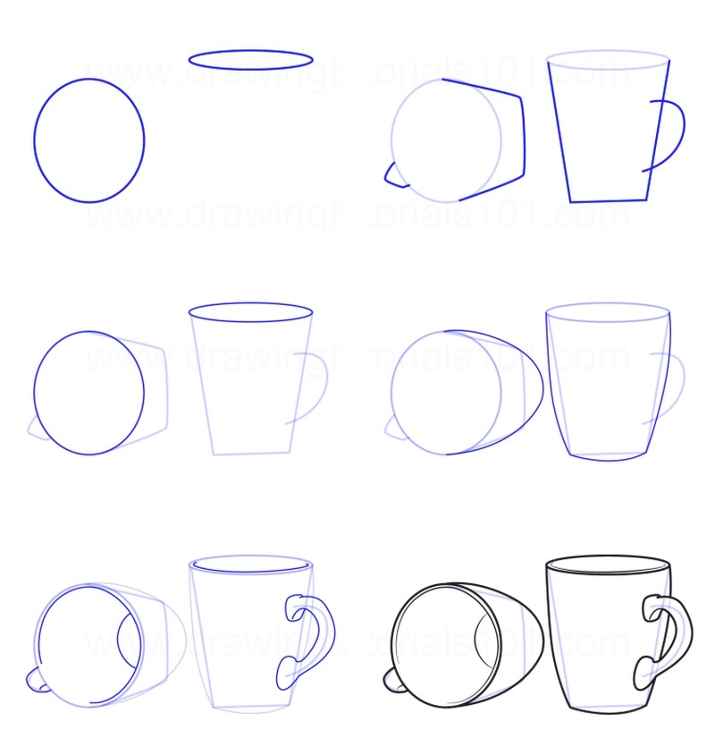 Как нарисовать чай (55 фото) » Рисунки для срисовки и не только