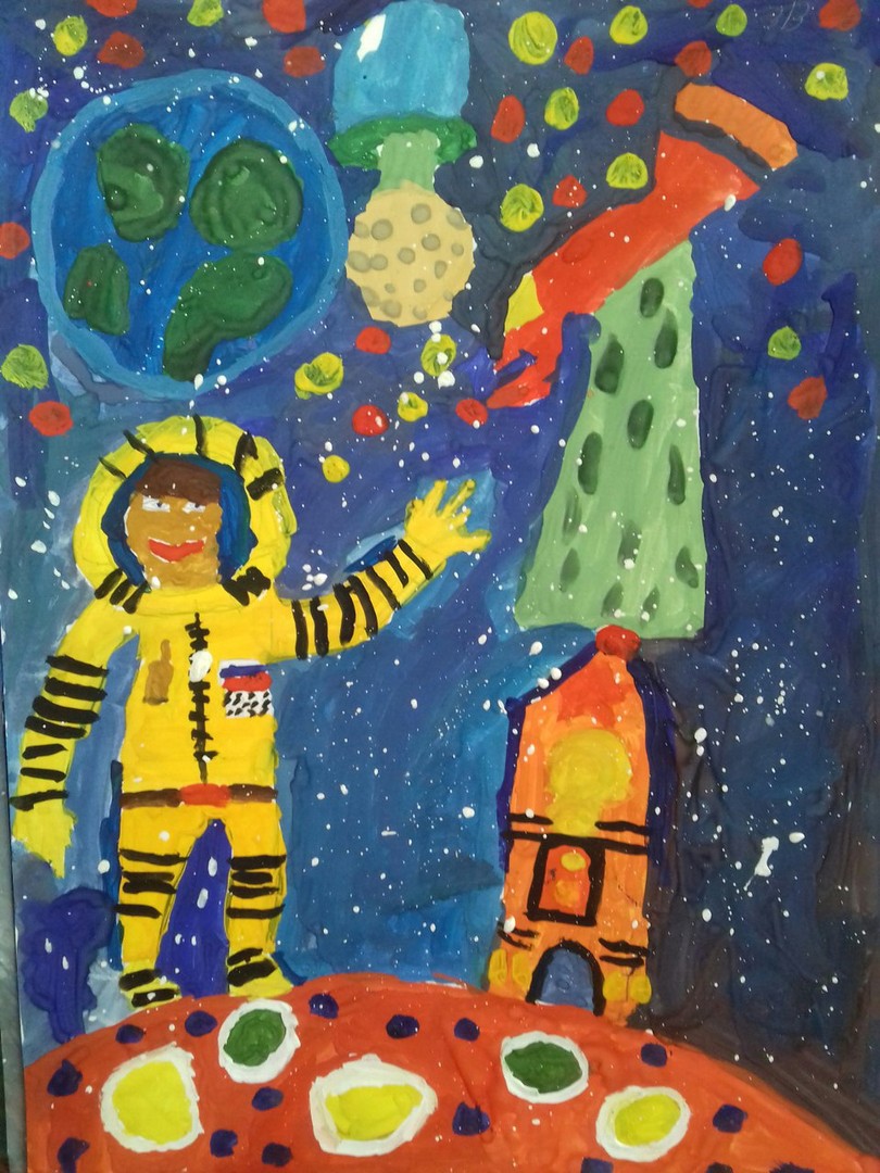 Этот загадочный космос рисунки. Рисунок на космическую тему. Рисование для детей космос. Детские рисунки про космос. Детский рисунок космос.
