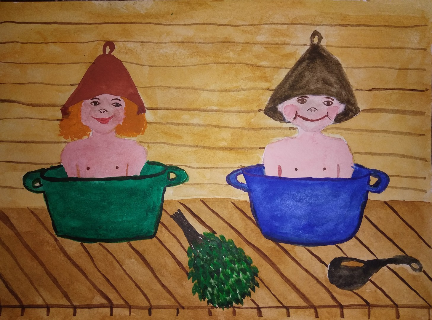 С мамой и бабушкой в бане. Баня рисунок. Банька рисунок для детей. Баня мультяшная. Баня рисунок для детей.